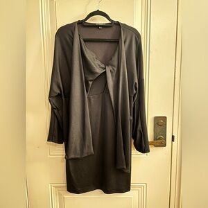 COS Twist Neck Scarf Dress